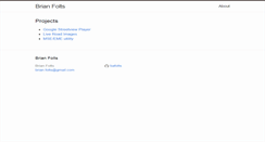 Desktop Screenshot of brianfolts.com